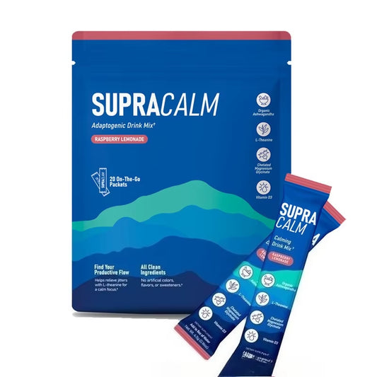 Calming Magnesium Powder Drink Sachets Electrolyte Mixed Powder for Daily Relaxation